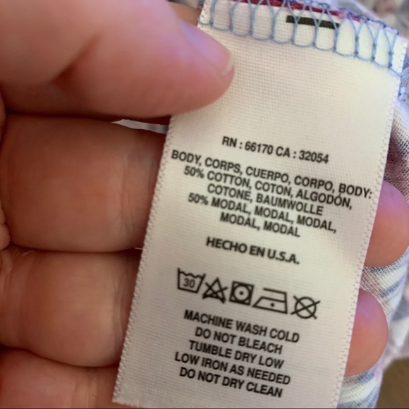 Anthropologie T. La Flutter Sleeve Zebra Tee - Picture 5 of 6